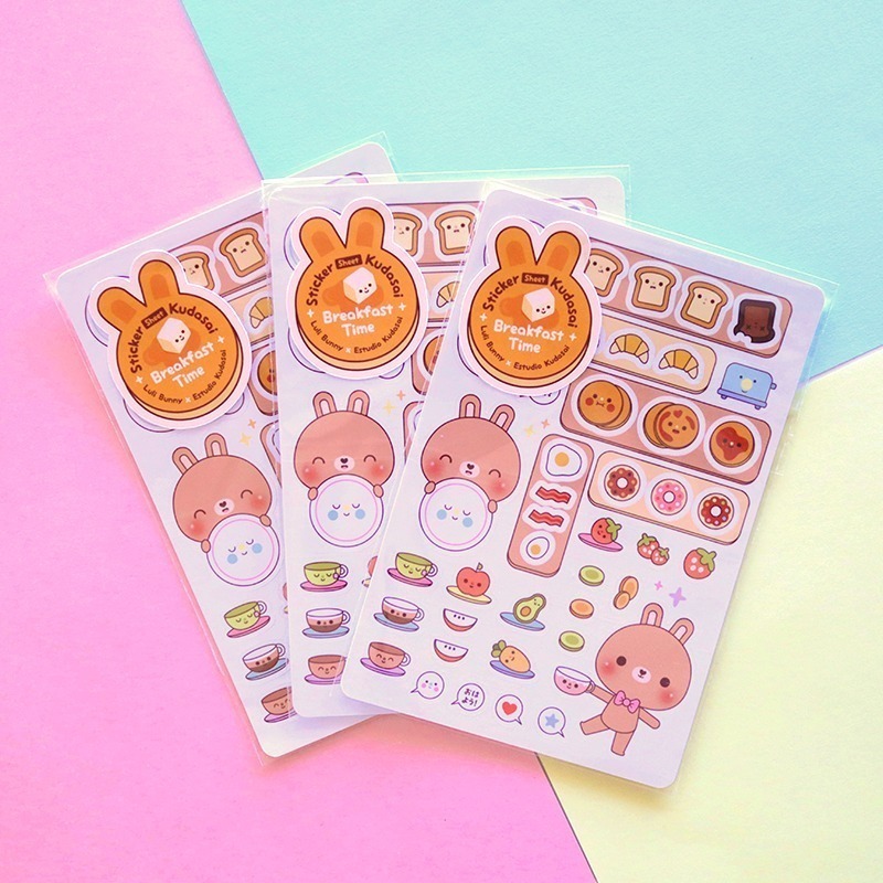 BREAKFAST TIME STICKERS